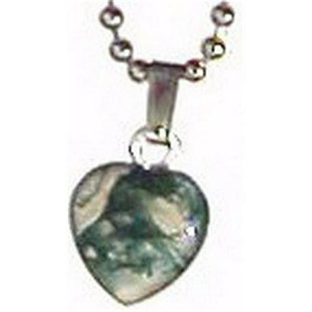 Look At This unusually Beautiful Moss Agate Necklace!
